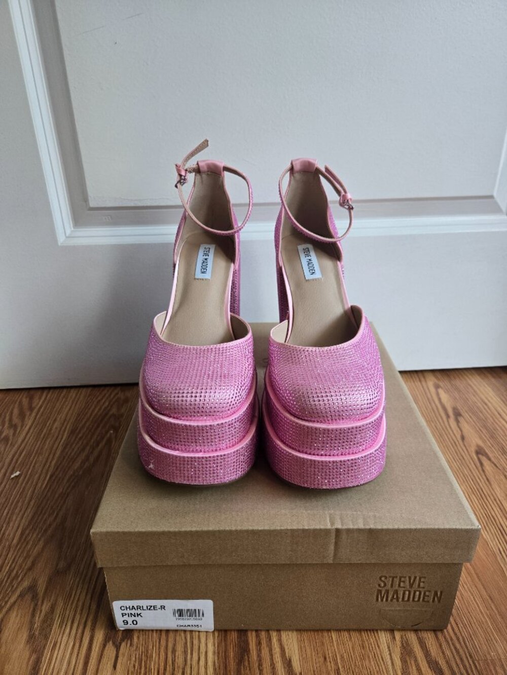 Steve madden Charlize- R Pink- 9 - Picture 6 of 9